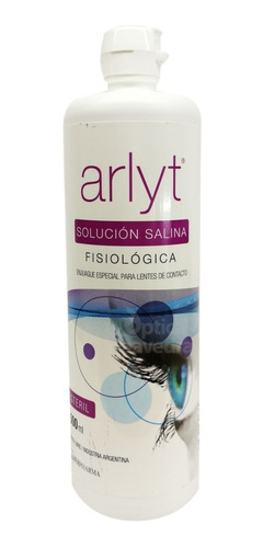 Imagen 2 de 4 de Combo 5 Solucion Salina 500 Ml Enjuague Lente Contacto