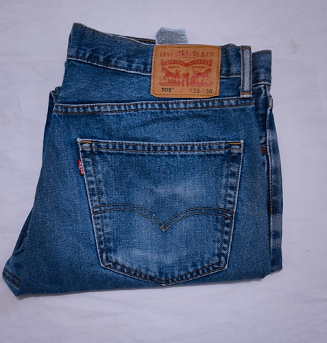 Jeans Hombre Americano Levis 36/30 Azul Indigo Talla 50 