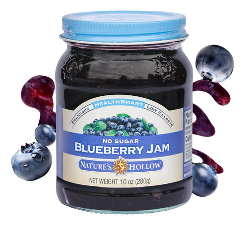 Nature's Hollow Blueberry Jam: Sugar Free Jam And Preserves,