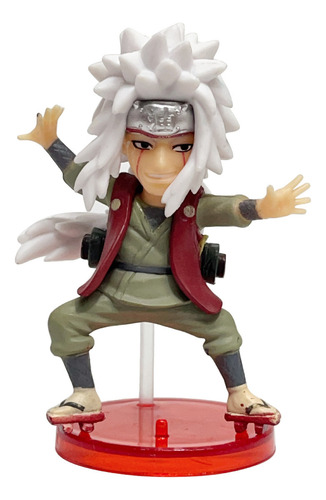 . Juego De 8 Figuras De Acción De Naruto Pvc, Modelo Toys,