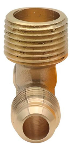 2 Pzs Tee Terminal De Laton 3/8 X 3/8 Para Tanque De Gas