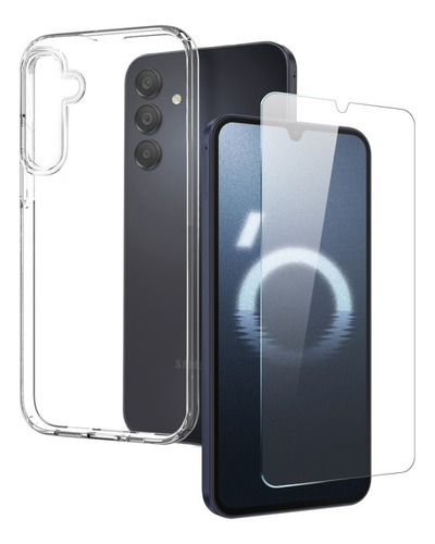Funda Tpu Transparente + Protector De Pantalla For Samsung