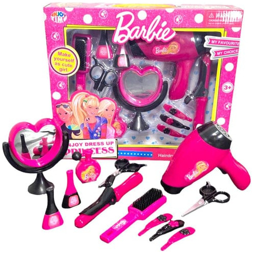 Set De Belleza Para Niñas Barbie Salón De Belleza