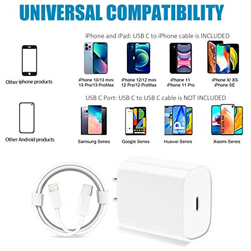 Charger For iPhone 14/14 Pro Max/13/13 Pro Max/12/12 Pro M