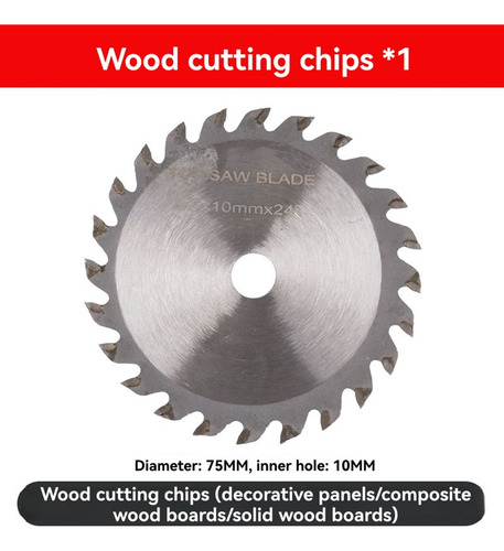 Kit De 6 Discos De Corte De 75 Mm Para Amoladora Angular De
