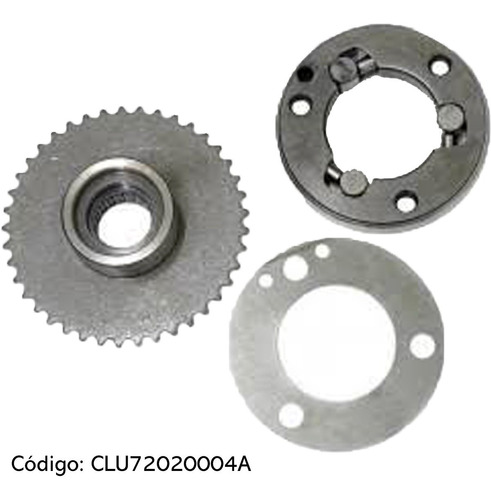 Starting Clutch Semiautomatica S/rosca 110cc Clu72020004a