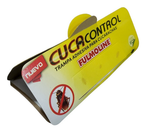 Trampa Adhesiva Con Feromona Mata Cucarachas X 1 Unidad