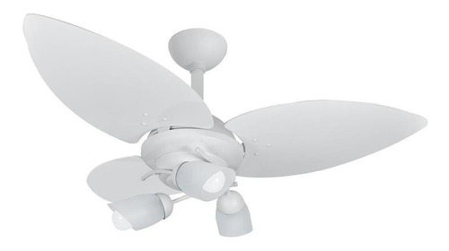 Ventilador Teto Infinity Lótus Spot Branco 3 Pás 110 V 1026