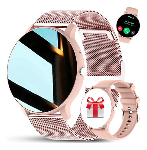 Smartwatch Reloj Bluetooth Impermeable Llamada Mujer