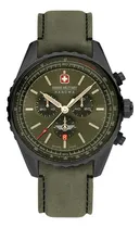 Comprar Reloj Swiss Military Smwgc0000340 Para Hombre Cronografo Color de la malla Oliva Color del bisel Verde musgo Color del fondo Oliva