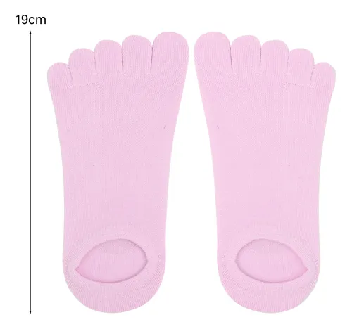 Calcetín Náutico De Cinco Dedos Para Mujer, Invisible, Fino