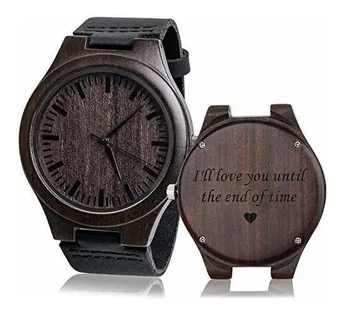 Reloj de madera personalizado con foto hotsell