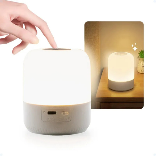 Lámpara De Escritorio Led Recargable Para Dormitorio, Set De