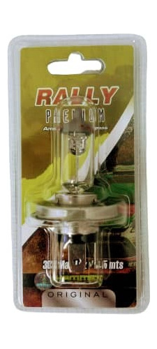 Bombillo H4 Hammer Rally Premium 12v 30%+luz 60/55w