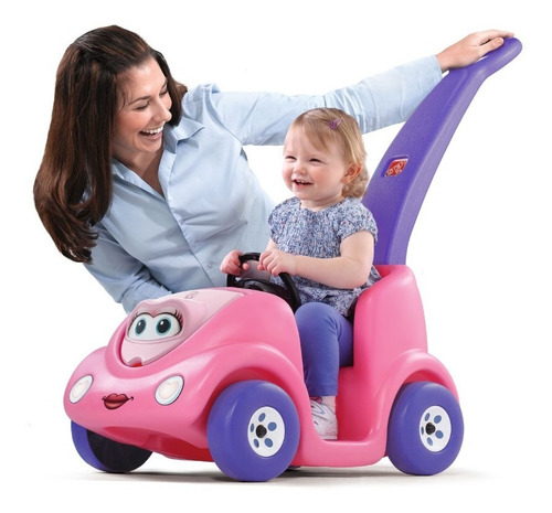 Auto De Paseo Para Niños -step2- Carrito Buggy Rosado