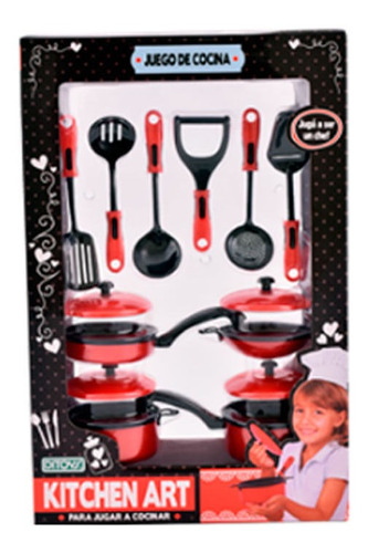 Juego De Cocina Kitchen Art Original Ditoys