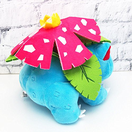 Peluche Sanei Pokémon All Star Collection Venusaur, 10 Cm