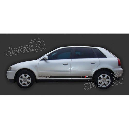 Adesivo Faixa Emblema Audi A3 S3 Faixa Lateral Imp103