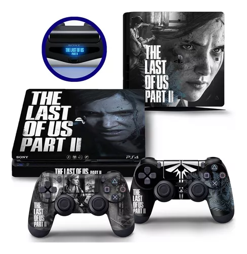 Skin Adesivo Playstation 4 PS4 Slim The Last of Us parte 2