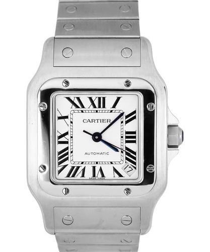 Eslabon Para Reloj Cartier Santos Galbee Xl Oro Acero 17mm