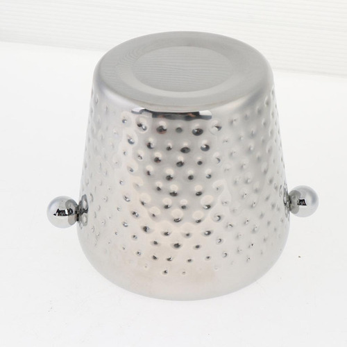 Yu Acero Inoxidable Cobre Plateado Champagne Ice Ice Bucket