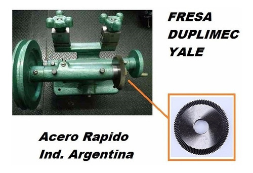 Imagen 2 de 10 de Fresa Duplicadora Yale Duplimec A/rap. Art. 600 Plagasonix