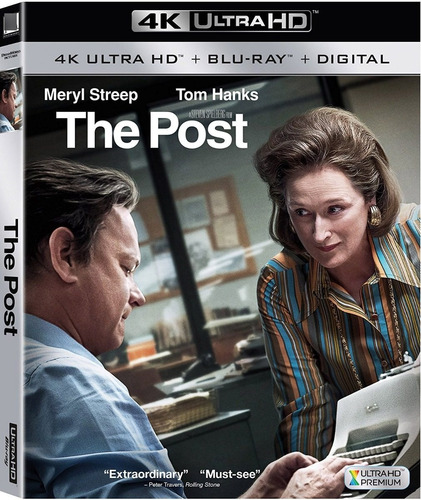 4k Ultra Hd + Blu-ray The Post / Los Secretos Del Pentagono