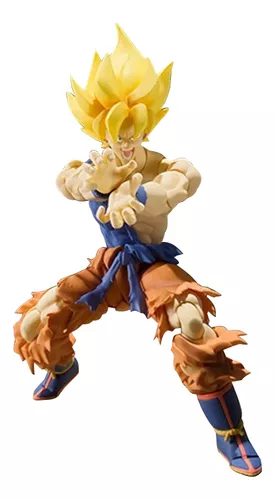 Boneco Brinquedo Goku SSJ Super Saiyajin Articulado Dragon Ball Z