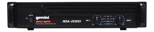 Amplificador Gemini Xga2000 2000w Peak / 250w Rms Bi-volt