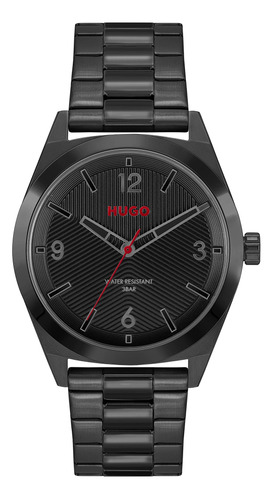 Hugo Make - Reloj De Pulsera De Cuarzo Para Hombre, Chapado 