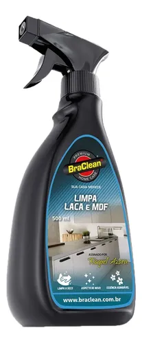 Melhor Spray Multiuso Premium Limpa Laca Mdf 500ml Limpador Superfícies Armários Painéis Portas Móveis Planejados Limpeza Brilho Proteção Acabamento Uso Profissional Comercial Residencial Doméstico — R$ 36,95 em Mercado Livre, 53% OFF