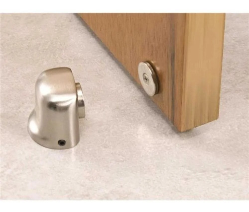 Fixador Magnetico Trava De Porta Fp 500 Alumínio Vonder