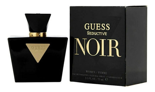 Perfume Guess Seductive Noir Mujer Eau De Toilette 75ml