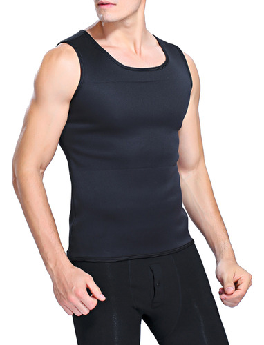 Chaleco Moldeador Corporal Adelgazante Negro Xl Para Hombre,