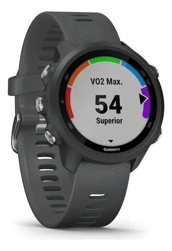 Smartwatch Garmin Forerunner 245 Preto Cinza-metálico Preto