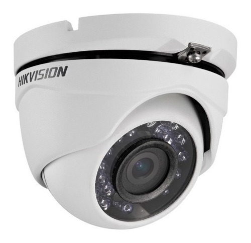 Camara Seguridad Domo Hikvision Color Infrarroja Interior Lente Gran Angular Para Dvr Monitoreo En Hogar Casa Edificio  