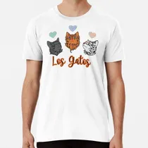 Comprar Remera Los Gatos, Gatos Gatos De Tres Colores Lindo Diseño F