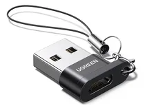 Comprar Cable otg adaptador 2.0 Ugreen Ugreen Convertidor Usb C negro con entrada USB Tipo C salida USB