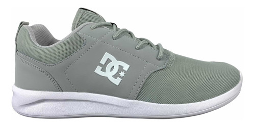 Tenis Hombre Dc Midway Gris Adys700136 Xsws Oglook Trendy