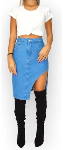 Pantalon pollera online largo para mujer