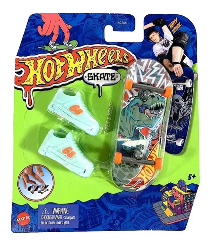 Hot Wheels Skate Dedo Tony Hawk T-rex & Roll Hw Things 2023