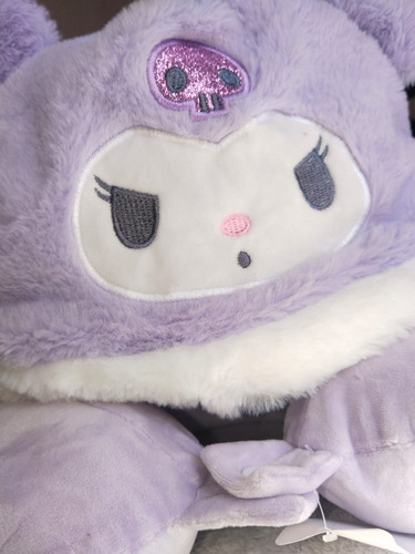 Cojin Cuello U Kuromi Con Gorro Afelpado Y Memory Foam Para