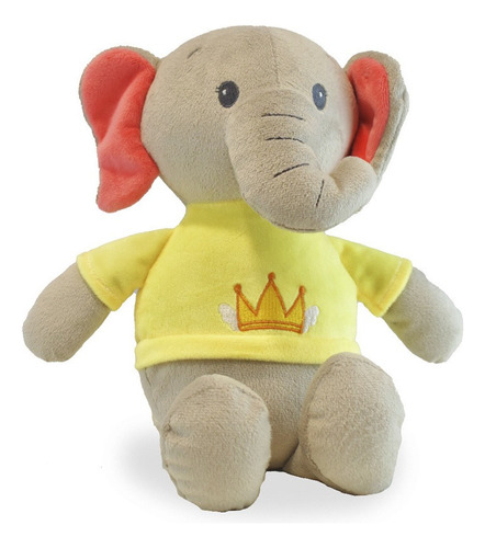 Peluche Elefante Con Remera 25 Cm