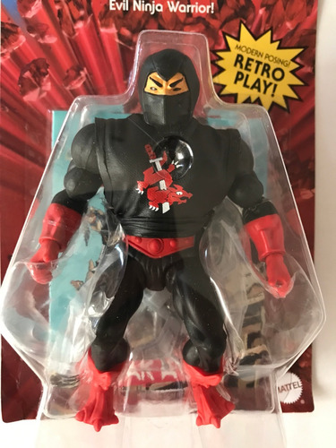 Ninjor Evil Ninja Warrior Motu Origins Retro Play Unpunched (Usado)