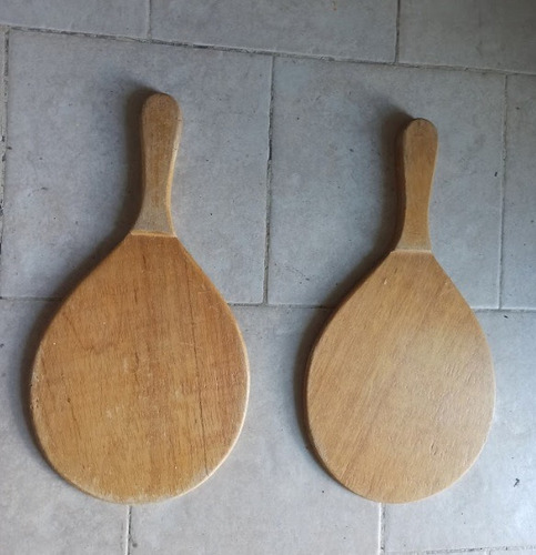 Raquetas Playeras Madera