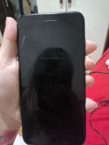 Iphone 7 Plus 128 Gb Preto-fosco Bateria 50% Preto (Usado)