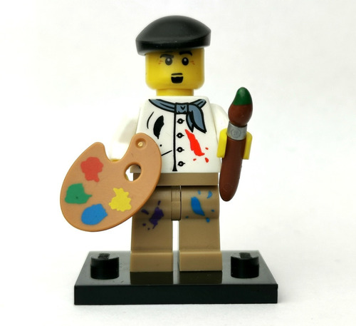 Lego Minifiguras Serie 4 Pintor (artist) 8804 Oferta!! 