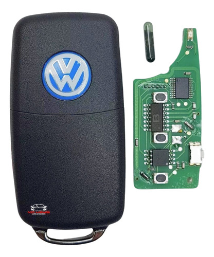 Llave Control Chip Vento Jetta Mk6 Amarok Beetle Golf Tiguan