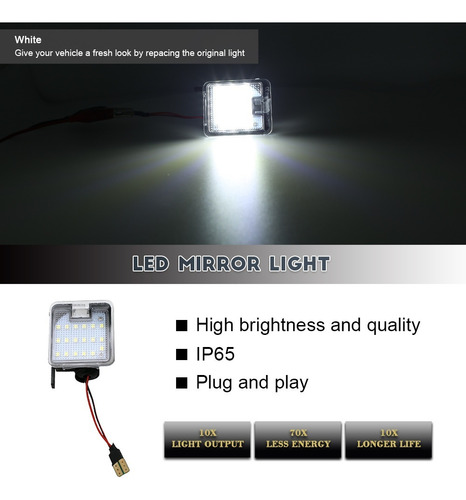 Lámpara De Pie Led Para Coche C-max Ii, S-max Focus Iii Kuga