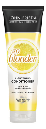 John Frieda - Acondicionador Aclarante Sheer Blonde Go Blon.